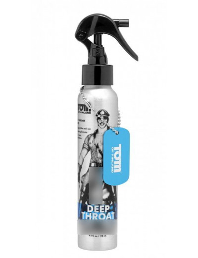 Спрей для лёгкого проникновения во время орального секса Tom of Finland Deep Throat Spray - 118 мл.