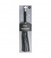 Черная плеть Easytoys Flogger With Metal Grip - 38 см.